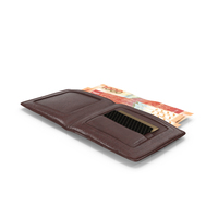 Wallet Open Currency Bill 1000 Hong Kong Dollars Money PNG & PSD Images