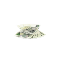2000 Czech Korun Bills Bank Notes Money PNG & PSD Images