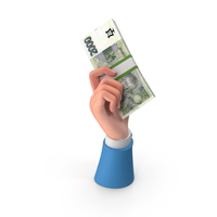 2000 Czech Korun Lot Holding Hand Money PNG & PSD Images