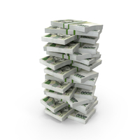 2000 Czech Korun Money Lots Bills Stack Arranged PNG & PSD Images