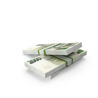 2000 Czech Korun Money Notes Lots Three PNG & PSD Images