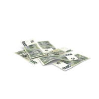 2000 Czech Korun Money Six Notes Ground PNG & PSD Images