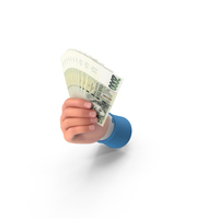 2000 Czech Korun Notes Holding Hand Money PNG & PSD Images