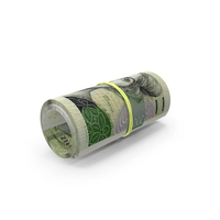 Bill 2000 Czech Korun Rolled PNG & PSD Images