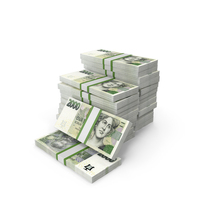 Bill Cash 2000 Czech Korun Money PNG & PSD Images