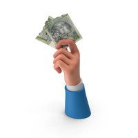 Cash 2000 Czech Korun Money Split Note Hand Hold PNG & PSD Images