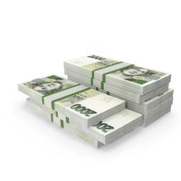 Currency 2000 Czech Korun Lots Six Bill Money PNG & PSD Images
