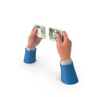 Cut Split 2000 Czech Korun Money Cash Hand Hold PNG & PSD Images