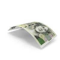 Falling Note 2000 Czech Korun Money PNG & PSD Images