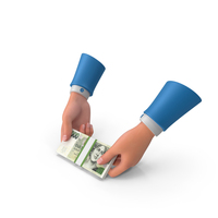 Giving 2000 Czech Korun Money Lot Bill Hand Hold PNG & PSD Images