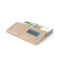 Leather Wallet Bill 2000 Czech Korun Money Bills PNG & PSD Images