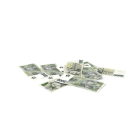 Pile 2000 Czech Korun Money Currency PNG & PSD Images