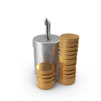 Save 2000 Czech Korun Money Notes Gold Coins Box PNG & PSD Images
