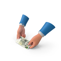 Single 2000 Czech Korun Money Note Give Hand Hold PNG & PSD Images