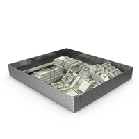Tray With 2000 Czech Korun Money Lots PNG & PSD Images