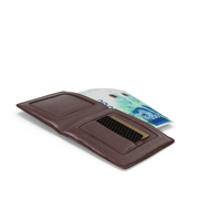Brown Wallet Israel 200 Shekels Money Bill Ground PNG & PSD Images