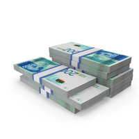 Currency Israel 200 Shekels Lots Six Bill Money PNG & PSD Images