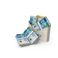 Envelop With Israel 200 Shekels Money Notes Currency Lots PNG & PSD Images