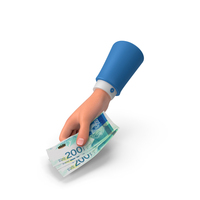 Hand Give Money Bill Israel 200 Shekels PNG & PSD Images