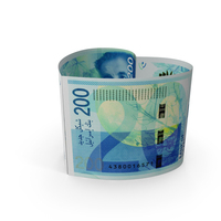 Heart Shape Israel 200 Shekels Note PNG & PSD Images