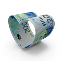 Heart Shap Israel 200 Shekels Notes PNG & PSD Images