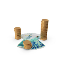 Israel 200 Shekels Money Notes Currency Gold Coins PNG & PSD Images