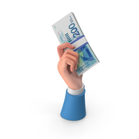 Israel 200 Shekels Lot Holding Hand Money PNG & PSD Images