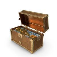 Israel 200 Shekels Money Lots Gold Treasure Box PNG & PSD Images