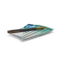 Israel 200 Shekels Money Notes Currency Bill Ground Spread Pen PNG & PSD Images