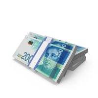 Israel 200 Shekels Money Notes Lots On Ground Arrange PNG & PSD Images