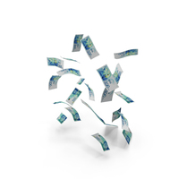 Israel 200 Shekels Notes Few Falling Money PNG & PSD Images