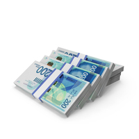 Lots Ground Israel 200 Shekels Money Notes PNG & PSD Images