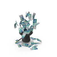 Magic Hat Israel 200 Shekels Money Fly Out PNG & PSD Images