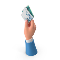 Hand Holding Raise Israel 200 Shekels Bill PNG & PSD Images
