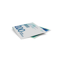 Single Israel 200 Shekels Fold Ground PNG & PSD Images