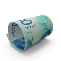 Single Note Israel 200 Shekels Money Fly PNG & PSD Images