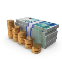 Tax Pay Israel 200 Shekels Money Notes Lots Gold Coins PNG & PSD Images