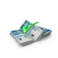 Tick Mark Israel 200 Shekels Money Notes Currency PNG & PSD Images