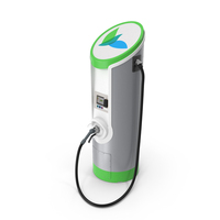 Electric Car Charging Station eVgo PNG & PSD Images