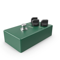 Overdrive Electric Guitar Effects Pedal PNG & PSD Images