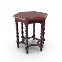 Red Wood Coffee Table PNG & PSD Images