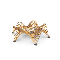 Elastic Grid Shell Structure PNG & PSD Images