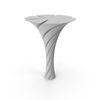 Floral Architecture Column PNG & PSD Images