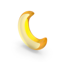 Crescent Moon Weather Icon PNG & PSD Images