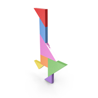 Tangram Goose PNG & PSD Images