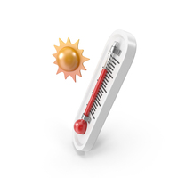Thermometer Sun Hot Weather PNG & PSD Images