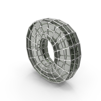 Glass Wire Letter O PNG & PSD Images