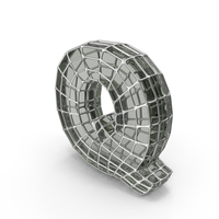 Glass Wire Letter Q PNG & PSD Images