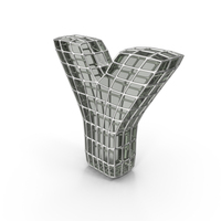 Glass Wire Letter Y PNG & PSD Images