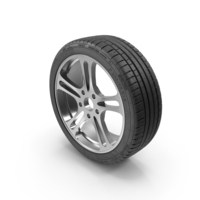 Cast Aluminum Wheel Rim for Passenger Car PNG & PSD Images